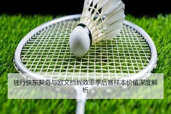 独行侠东契奇与欧文挡拆效率季后赛样本价值深度解析